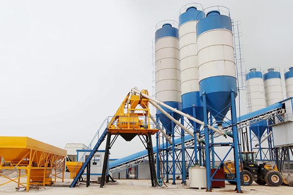 HZS50 Concrete Batching Plant in Bangladesh