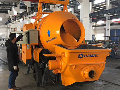 <b>DHBT15 Diesel Concrete Mixer Pump Delivered To Our Client</b>