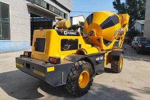 HMC150 self loading concrete mixer in Benin