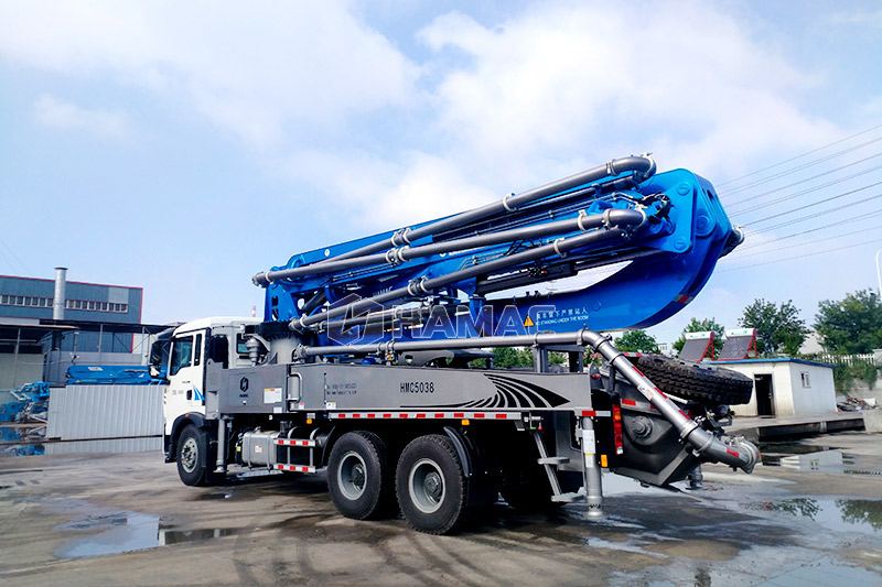 <b>38M Truck Mounted Boom Pump Delivery to Yangong, Myanmar</b>